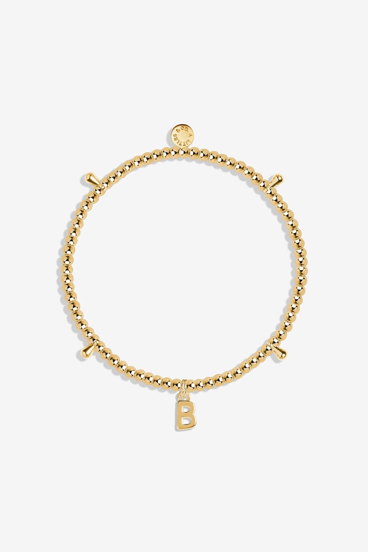 B store initial bracelet